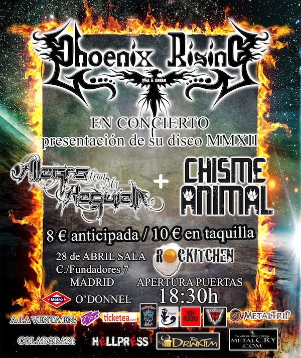 PHOENIX RISING CARTEL MADRID 2012