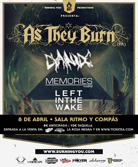 AS THEY BURN - CARTEL MADRID 2012
