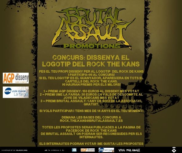 concurso logo brutal assault