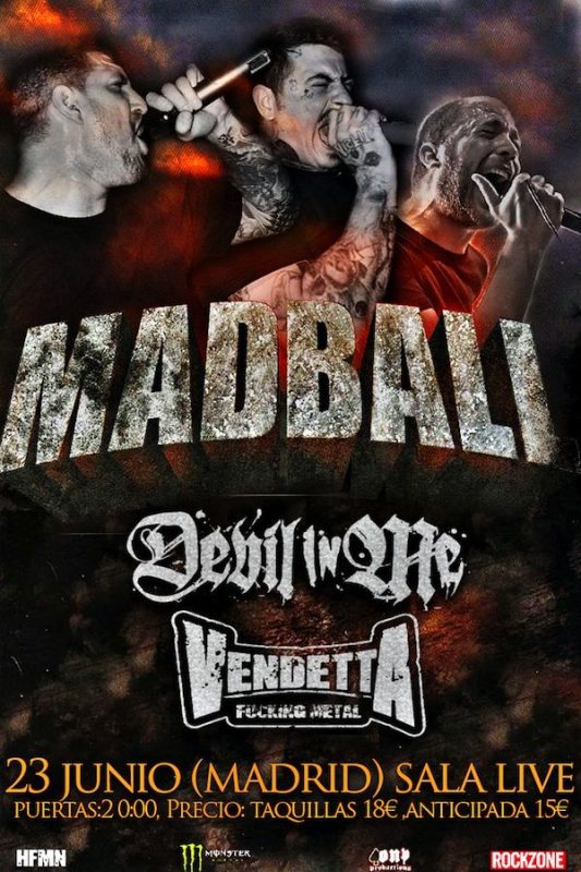 MADBALL '2B VENDETTA FUCKING METAL