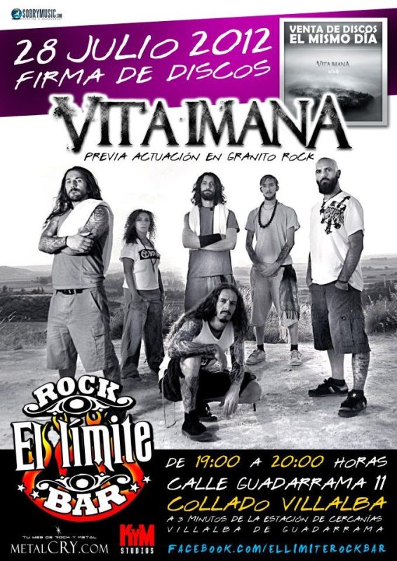 VITA IMANA EL LIMITE ROCK BAR