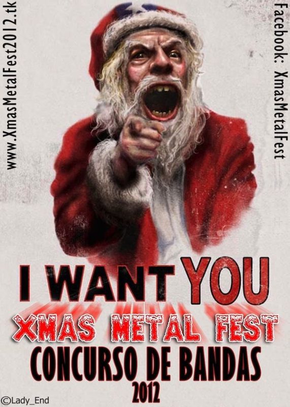 concurso XMAS METAL FEST