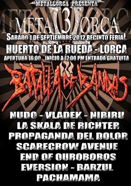 batalla de bandas metal lorca