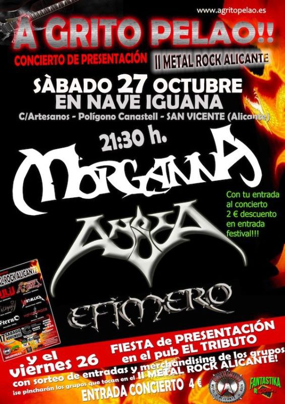 METAL ROCK ALICANTE FIESTA PRESENTACION