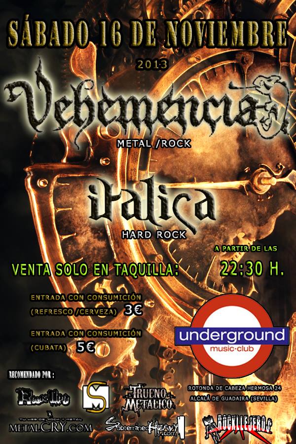 cartel vehemencia