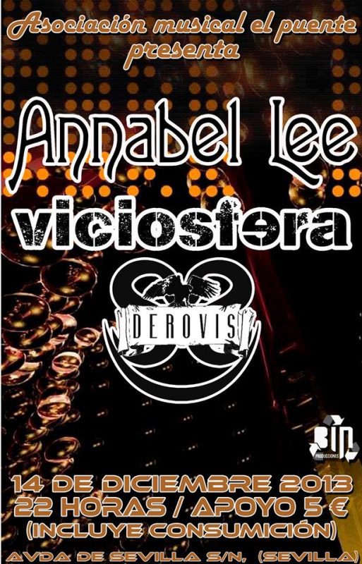 Annabel Lee (Sala Underground, Sevilla)