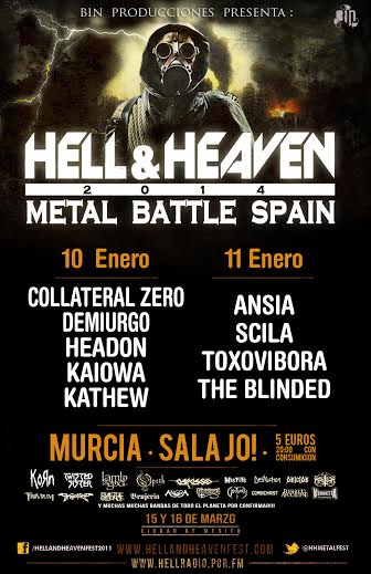 Semifinales Hell & Heaven Metal Fest - Murcia
