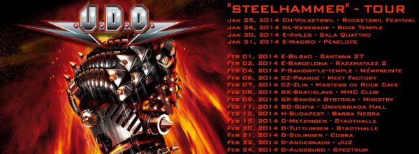 U.D.O. TOUR 2014