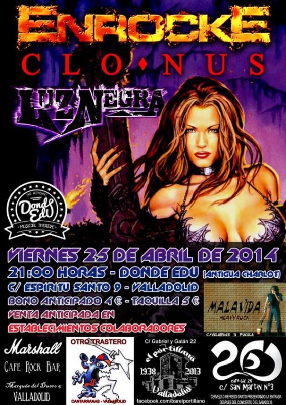 Enrocke_Valladolid_25-4-14_Cartel