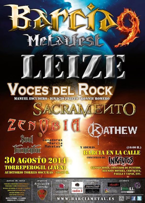 Cartel Barcia Metalfest 2014