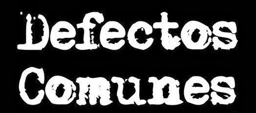 defectos comunes_logo
