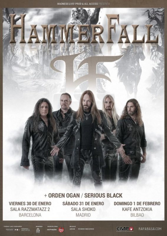 HAMMERFALL cartel gira