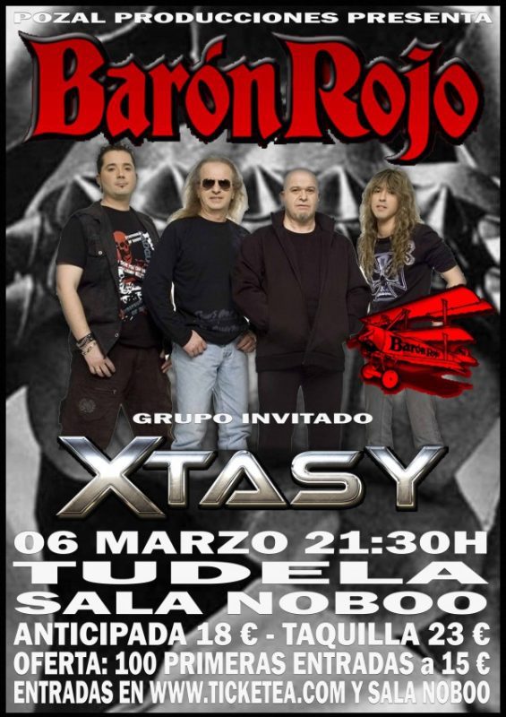 BARON ROJO XTASY TUDELA MARZO INTERNET