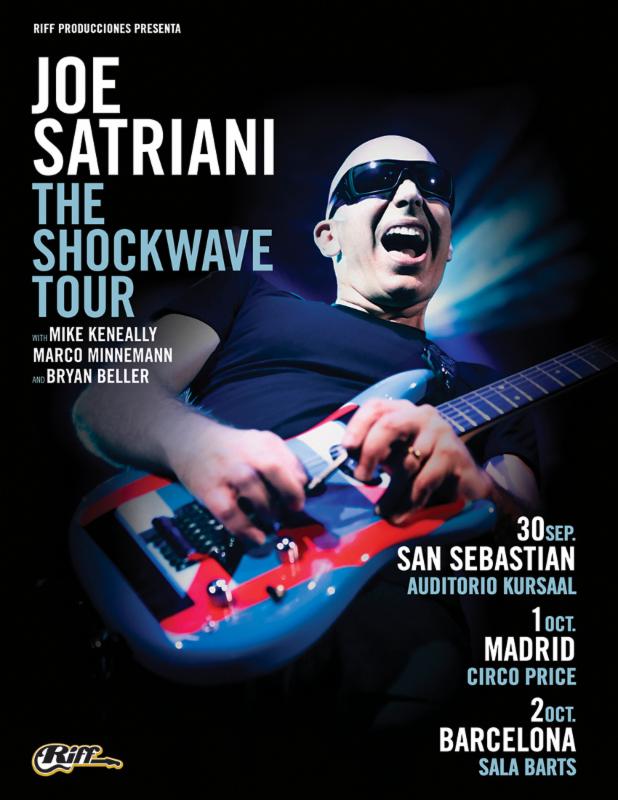 satriani gira