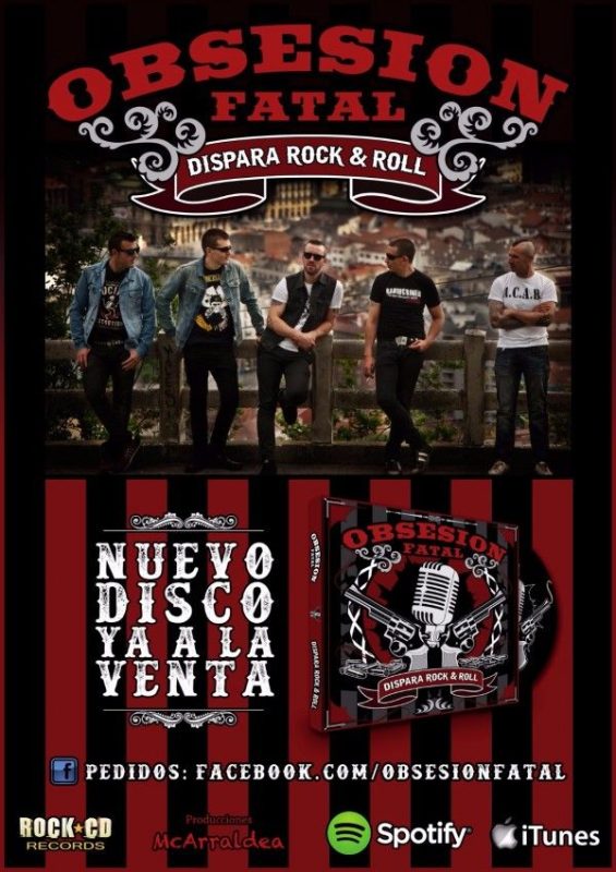 Cartel promocional nuevo disco OF