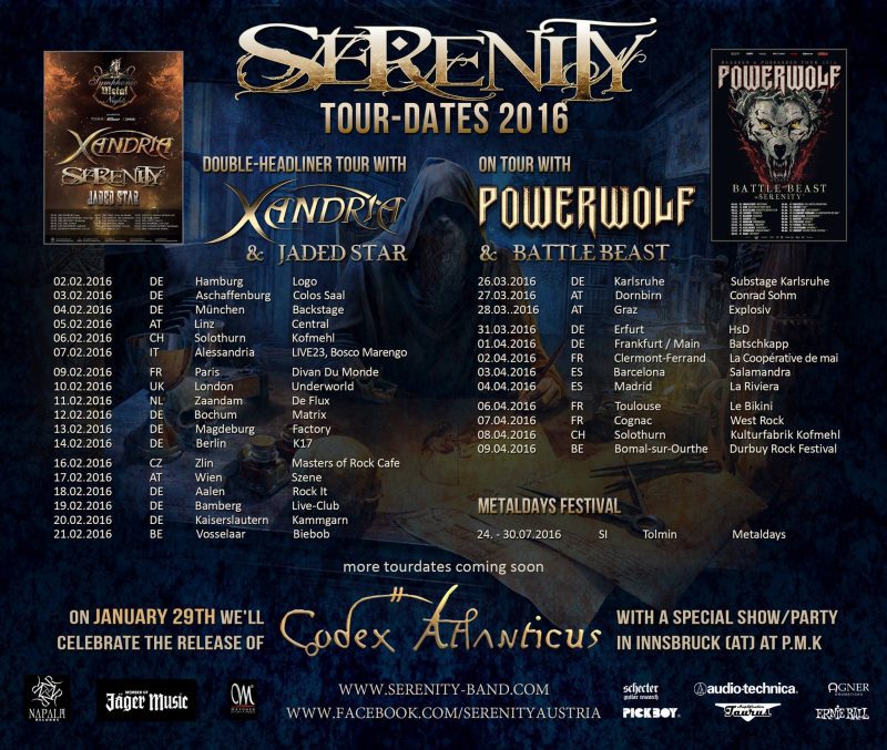 SERENITYTOURDATES