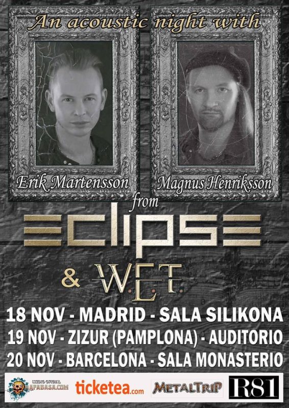 ECLIPSE ACOUSTIC 2016 SPAIN INTERNET