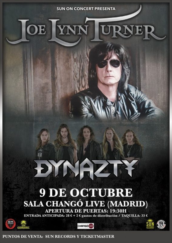 Joe Lynn Turner - Cartel HD Grande