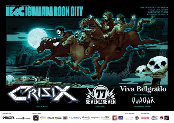 Cartell Igualada Rock City 2017