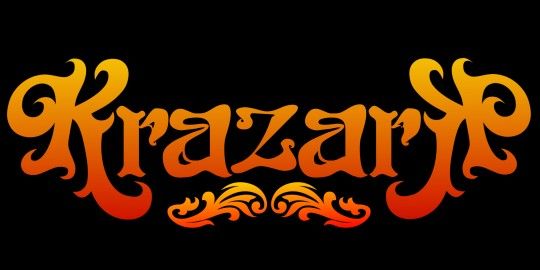 LOGO KrazarK 1 fondo black
