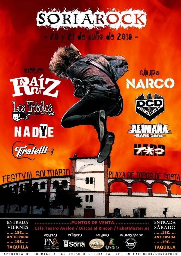 Cartel Soria Rock