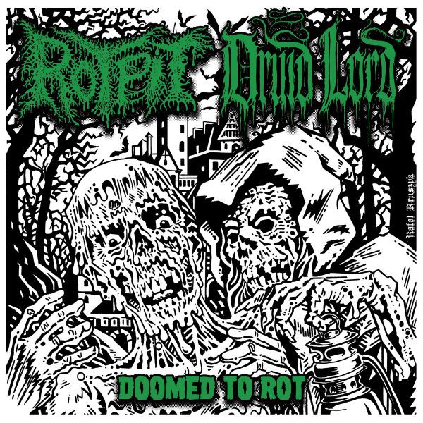 Rotpit / Druid Lord – Doomed To Rot (Split)