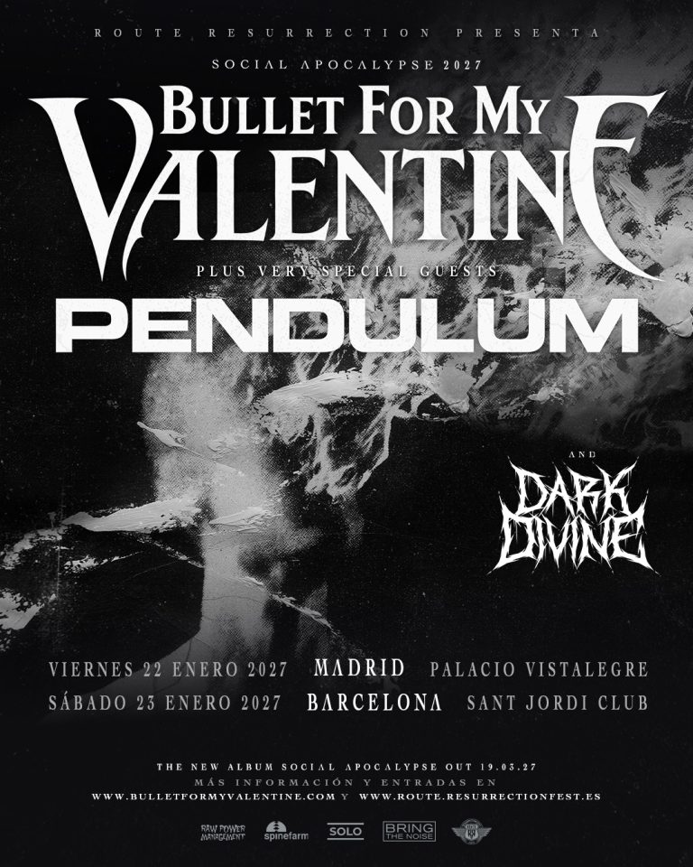 Bullet For My Valentine anuncian dos conciertos en Madrid y Barcelona ...